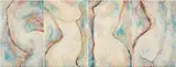 Julia Trops, Elegance I-IV [Quadtych], 2007, mixed media on canvas