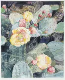 Andie C. Wicherts, Cactus on the South of France, 1998, watercolour on paper