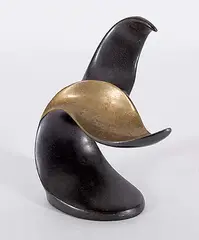 Douglas Wylie, Untitled - Whale Tail #51/950, 1994, bronze sculpture