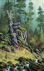 Roger D. Arndt, Coastal Spirit, 2018, oil on wood board
