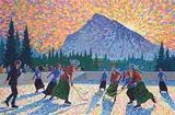 William Roy Brownridge, Hockey in Skirts - Banff 1912