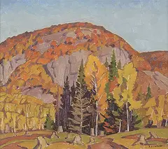 A. J. Casson, In the Redstone Valley, 1938, oil on wood board