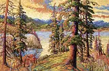 Rod Charlesworth, Autumn Light, Near Naramata