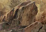 Alan Caswell Collier, Rock Face Near Levack