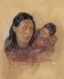 Nicholas Raphael de Grandmaison, Untitled - Mother and Child