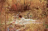 Zhong-Yang Huang, Mother Goose, 2002, oil on wood board