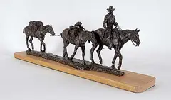 Malcom James MacKenzie, Heading Home #17/25, 1969, bronze sculpture
