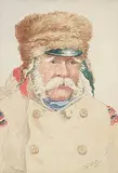 Lucius Richard O'Brien, 30 Below Zero, 1875, watercolour on paper