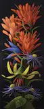 Page Ough, Wildflower Totem II, 2011, acrylic on canvas
