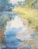Walter J. Phillips, Stream at Keewatin