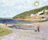 Jean-Claude Roy, Spring Day at North Harbour, 2005, acrylic on canvas