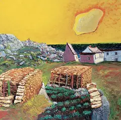 Jean-Claude Roy, Greenspond, 2009, acrylic on canvas