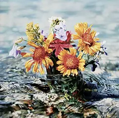 Glen Semple, August Bouquet, 2007, acrylic on canvas