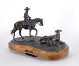 Don Toney, Summer Pastures #12/15, 1984, bronze sculpture