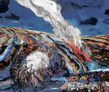 David T. Alexander, Winter Scorched Earth, 1993, oil on canvas