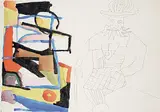 Maxwell Bennett Bates, Untitled - Beggar King in Abstract