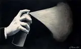 Christopher Cran, Hand, Spray Can and Spray