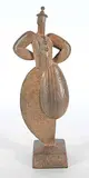 Cameron Douglas, Dancing Fool #1/6, 1994, bronze sculpture