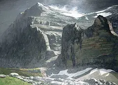 Chris S. Flodberg, Mountain Gate, 2016, oil on canvas