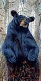 Kari Lehr, Winterlude, 2020, acrylic on canvas