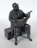 William Hadd McElcheran, Untitled - The News #8/9, bronze sculpture