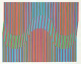 Katie von der Ohe, Third Movement #5/45, 1969, colour silkscreen on paper
