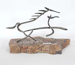 Michael Perks, Perspective #29, metal sculpture