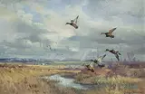 George Browne, Untitled - Hunting Season, oil on canvas
