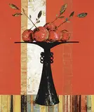 Constance Bachmann, Untitled - Contrast of Apples, acrylic on canvas