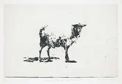 Tony Scherman, Secret Life of George III #7/12, colour etching on paper