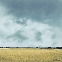 Ken Vincent, Summer Fields 1127, acrylic on canvas