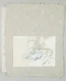 Wendy Cain, Untitled - Handmade Paper Study #1/1, mixed media on paper