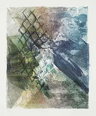Geraldine Davis, Window #15/24, 1979, colour lithograph on paper