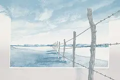 David Denyse, Chinook Arch #21/30, 1980, colour lithograph on paper