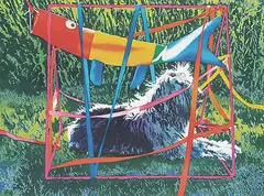 Alexandra Haeseker, Big Catch #7/35, colour lithograph on paper