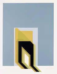 Michael Hale, Canon 4 #10/40, 1979, colour silkscreen on paper