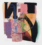 J.C. Heywood, Little Schwitter's Suite [Musical] #13/75, 1999, colour silkscreen on paper