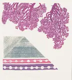 Matsubara Naoko, Hanashidare #13/50, 1979, colour wood block on paper