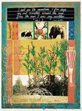 Jane Ash Poitras, 2 See Mother = Earth #39/85, 1994, colour silkscreen on paper