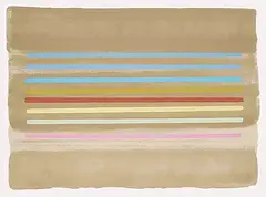 William Perehudoff, La Plonge #9 #37/75, colour silkscreen on paper