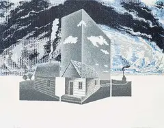 Don Proch, Woodsmoke #A.P., 1977, colour silkscreen on paper