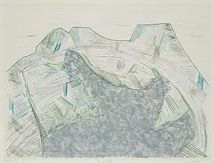 Arnold Shives, Mount Raleigh #A/P, colour etching on paper