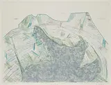 Arnold Shives, Mount Raleigh #A/P, colour etching on paper