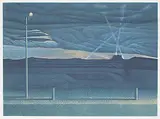 Jeremy Smith, Distant Searchlights #7/37, 1983, colour silkscreen on paper