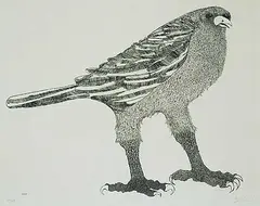 Leonard Baskin, Untitled - Crow #102/150, etching on paper