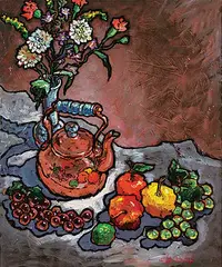 Claude Bonneau, Bonne Journee, 1998, acrylic on canvas