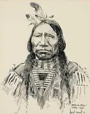 Harley W. Brown, American Horse - Sioux Chief