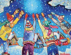 John H. Burrow, Snowflake from Heaven #3/50 AP, acrylic on digital print