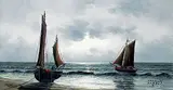 Francois Carbu, Bretagne, [France], acrylic on canvas