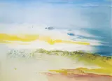 Raymond Victor Cattell, This Side of Morning, 1975, watercolour on paper